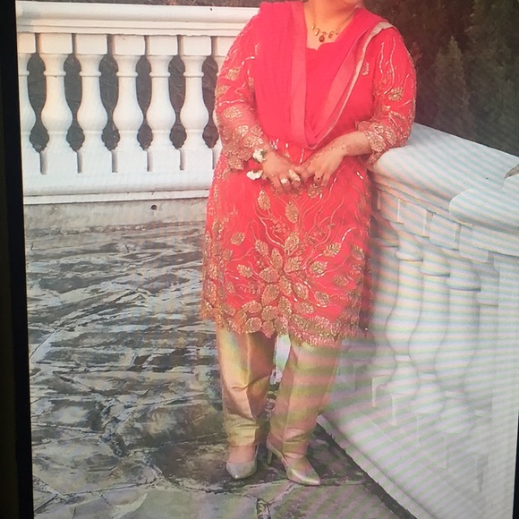 Pakistani dress/shalwar kameez SOLD - Picture 3 of 8